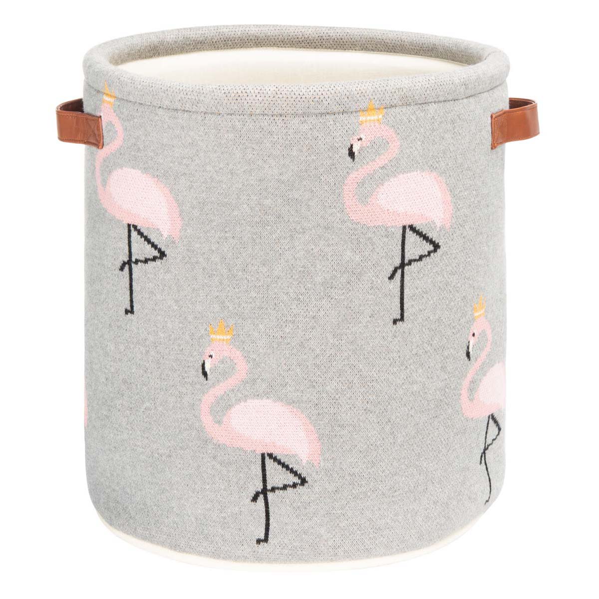 Safavieh Flora Flamingo Basket - Grey